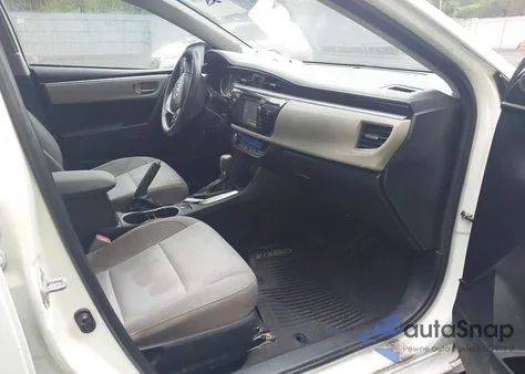 2016 Toyota Corolla Le z USA, uszkodzony, nr VIN 2T1BURHE7GC659548